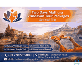 Two Days Mathura Vrindavan Tour Packages | Spiritual Trip