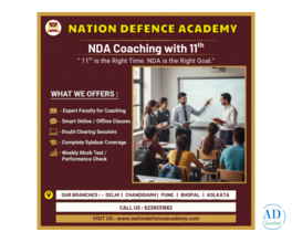 Nda Coaching With 11Th In Pune