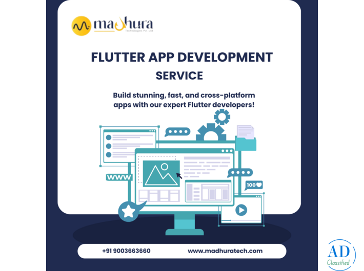 Custom Mobile Flutter App Services in Coimbatore – Madhura Technologies