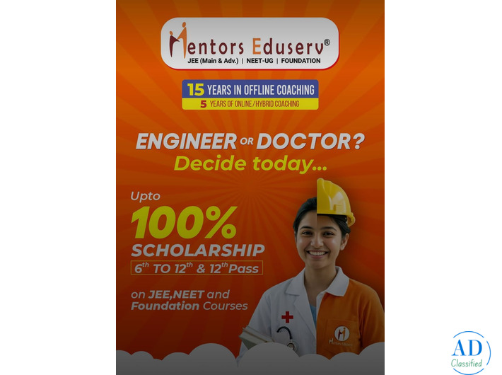 Top IIT/JEE Coaching Patna | Two-Year Classroom Program | Mentors Eduserv