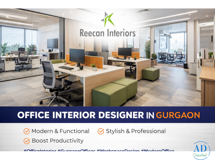 best office interior designer in Gurgaon and modern office workspaces