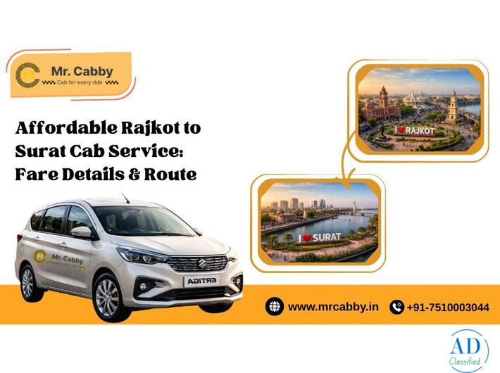 Rajkot to Surat Cab Service | Rajkot to Surat Cab Taxi - Mr. Cabby