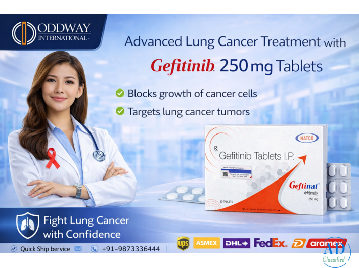 Bulk Gefitinib Tablets Supplier in the Philippines - Oddway
