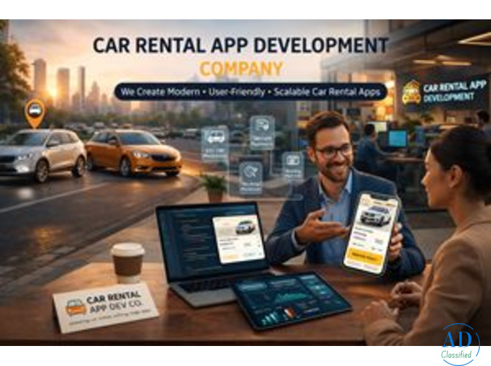 Car Rental App Development Company for Smart Rental Platforms