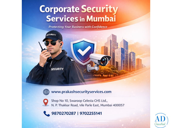Premium Corporate Security Solutions Mumbai - Prakash Security
