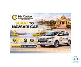 Book Your Comfortable Surat To Navsari Cab Ride Today Easily