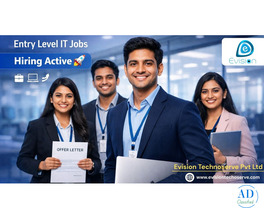 Entry Level IT Jobs – Hiring Active - EvisionTechnoserve