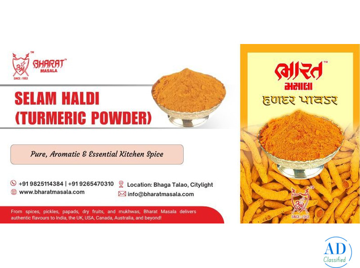Selam Haldi (Turmeric Powder) – Pure, Aromatic & Essential Kitchen Spice