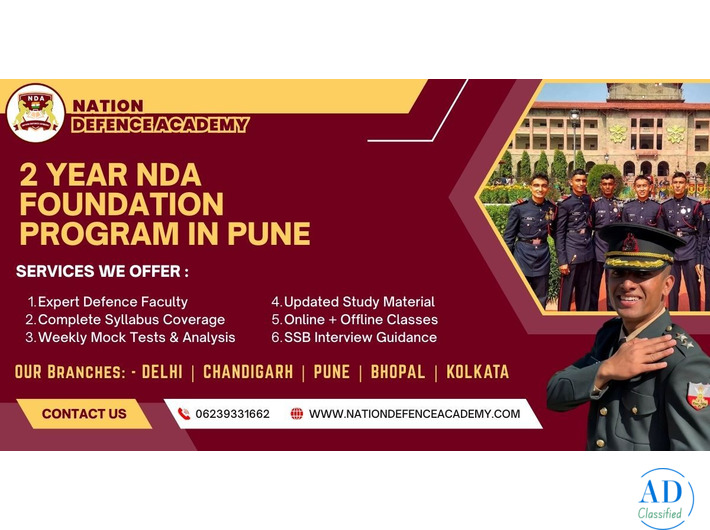 2 Year Nda Foundation Program In Pune