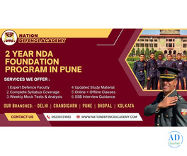 2 Year Nda Foundation Program In Pune