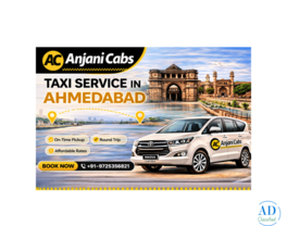 Taxi Service in Ahmedabad – Enjoy Safe &amp; Hassle-Free Travel