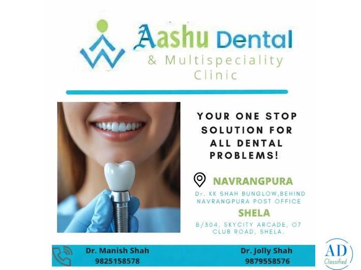 Leading Dental Implant Clinic in Ahmedabad – DR. Manish Shah