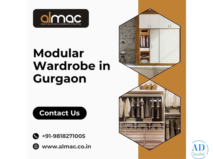 Best Modular Wardrobe in Gurgaon | Almac Modular Kitchens & Interiors