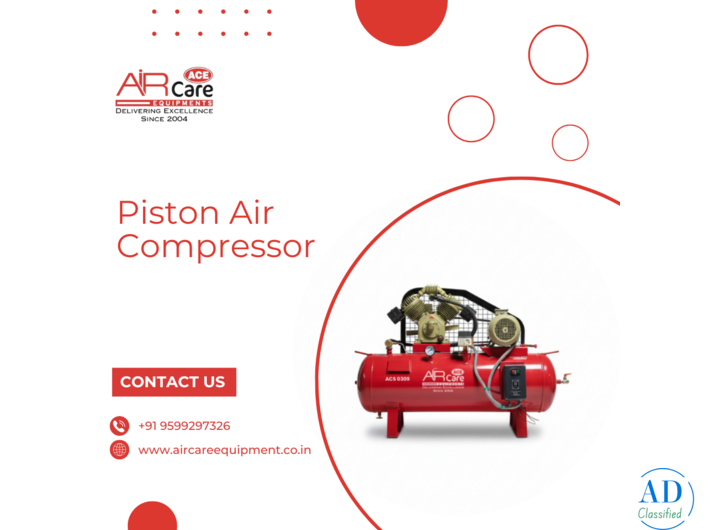 High-Performance Piston Air Compressor | Air Care Equipments