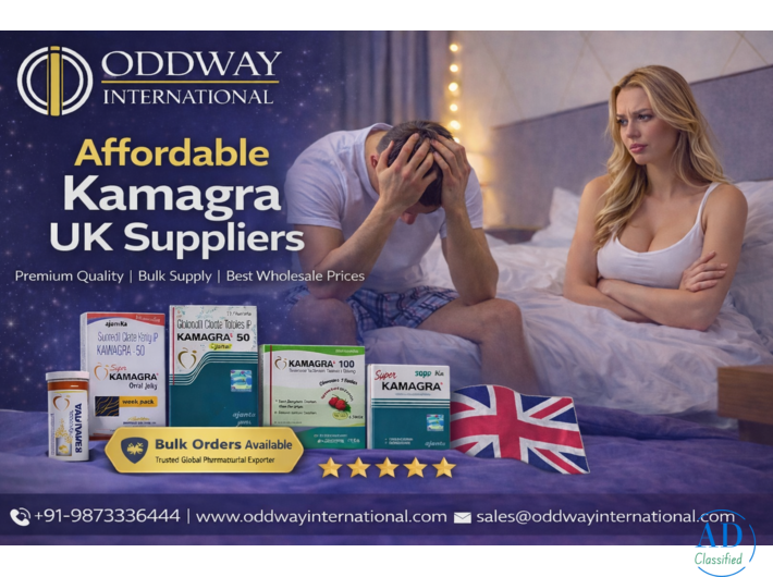 Kamagra Bulk Supply Available in London, UK – Wholesale Deals