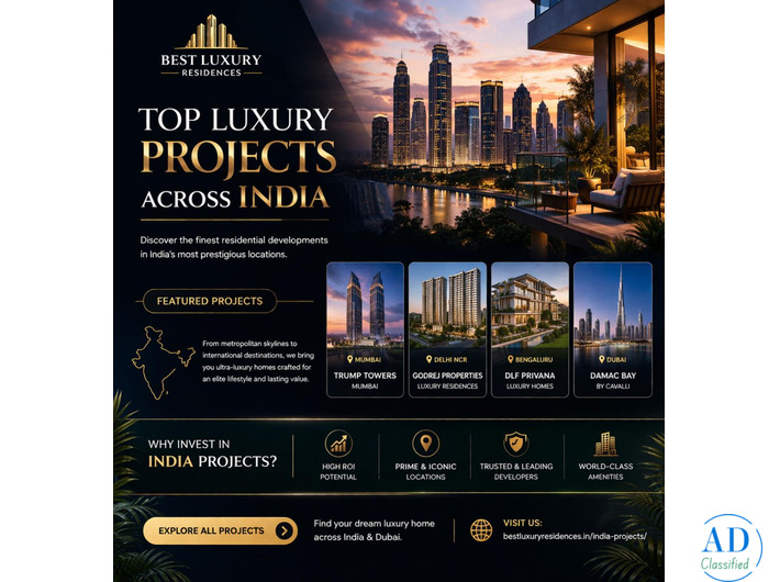 Elegant Luxury Homes in India – Crafted for Modern Lifestyles