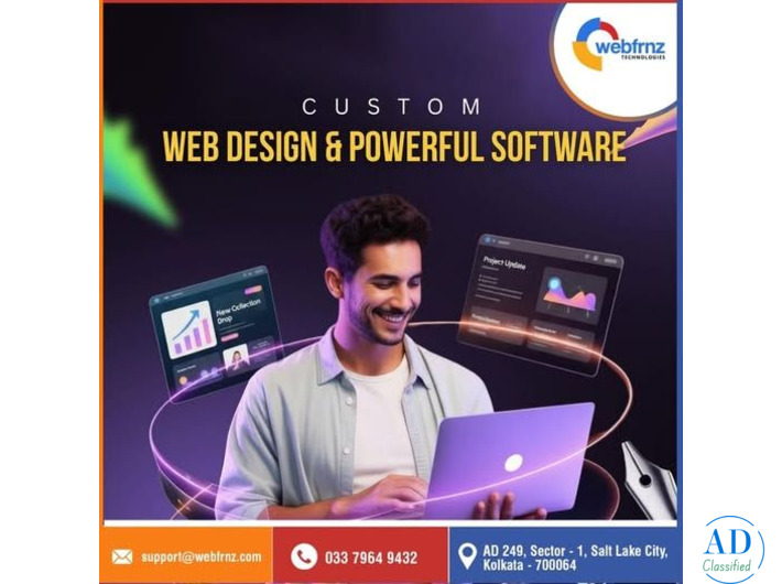 Best Web Design Company in Kolkata – Webfrnz Technologies