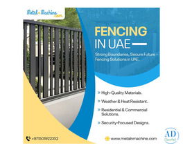 Durable Temporary Fencing in UAE – Metal & Machine Solutions