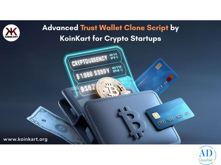 Advanced Trust Wallet Clone Script by KoinKart for Crypto Startups