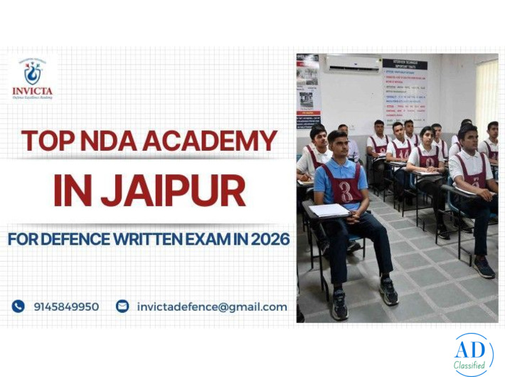 Top NDA Academy in Jaipur for Defence Written Exam in  20/26