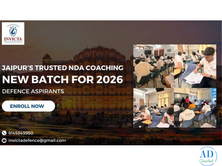 Jaipur’s Trusted NDA Coaching New Batch for   Defence Aspirants