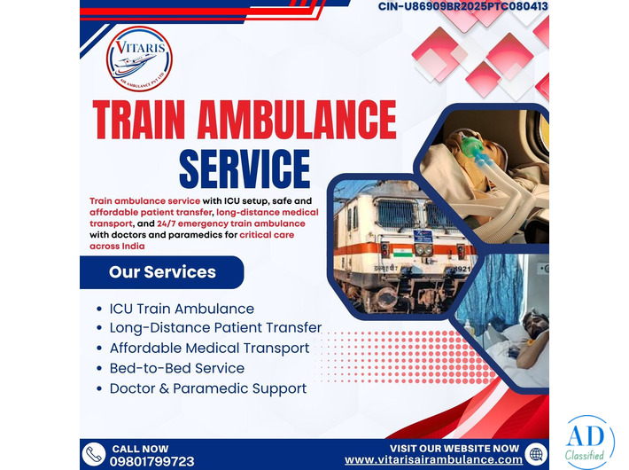 TRAIN AMBULANCE SERVICE