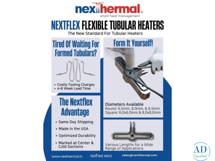 Top Heating Coil Manufacturers in India | Custom Coil Heaters by Nexthermal