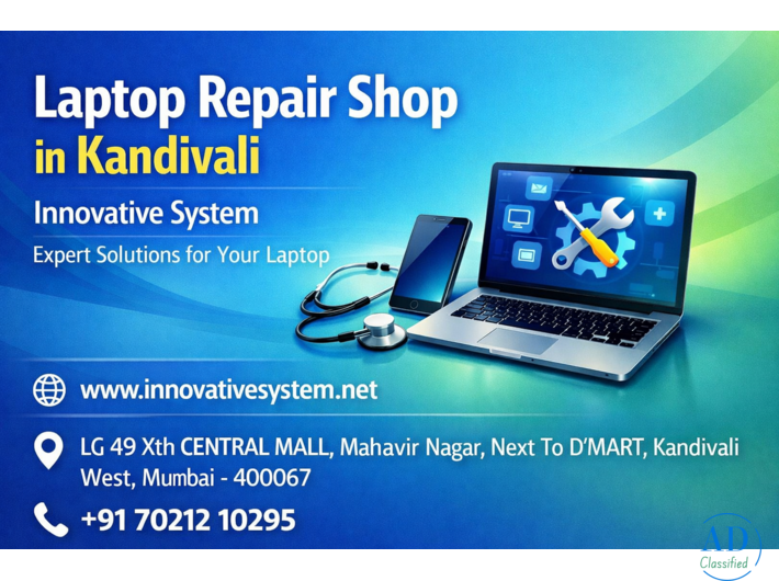 Innovative System - Trusted Laptop Repair Shop in Kandivali West