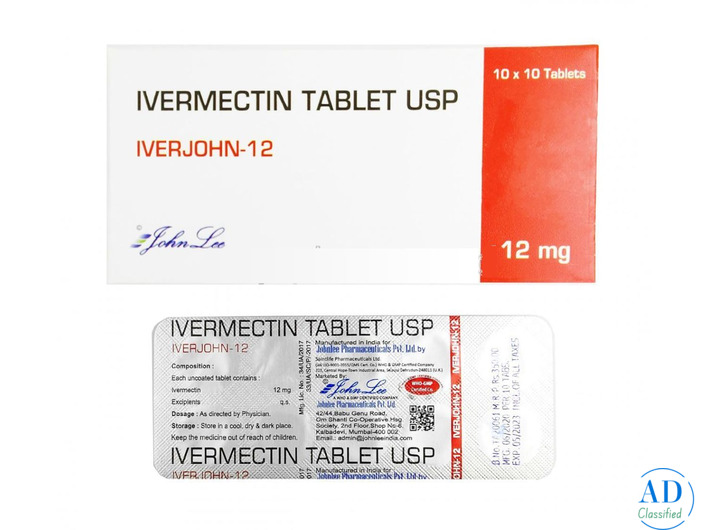 Buy Iverjohn 12 mg Online – Powerful Treatment for Parasitic Infections
