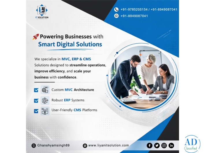 LIYAN IT SOLUTION | Top Web Development Company in India