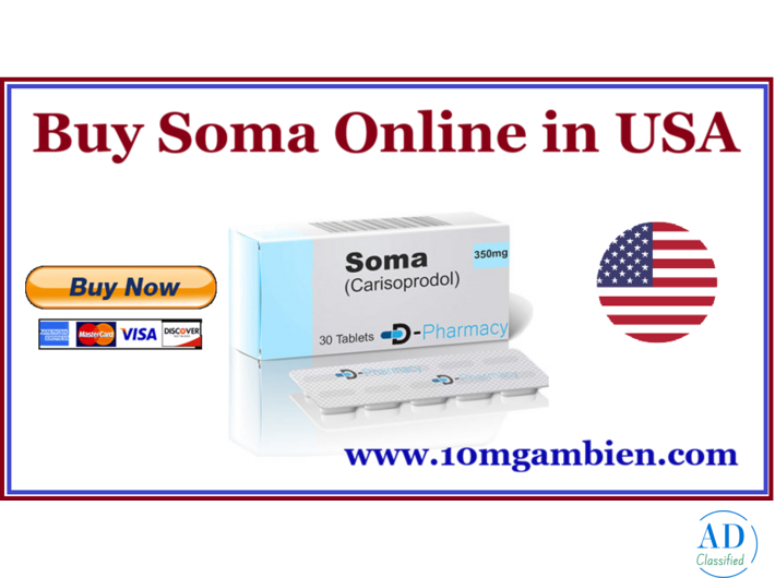 Buy Soma Online Fast Relief for Muscle Pain and Spasms