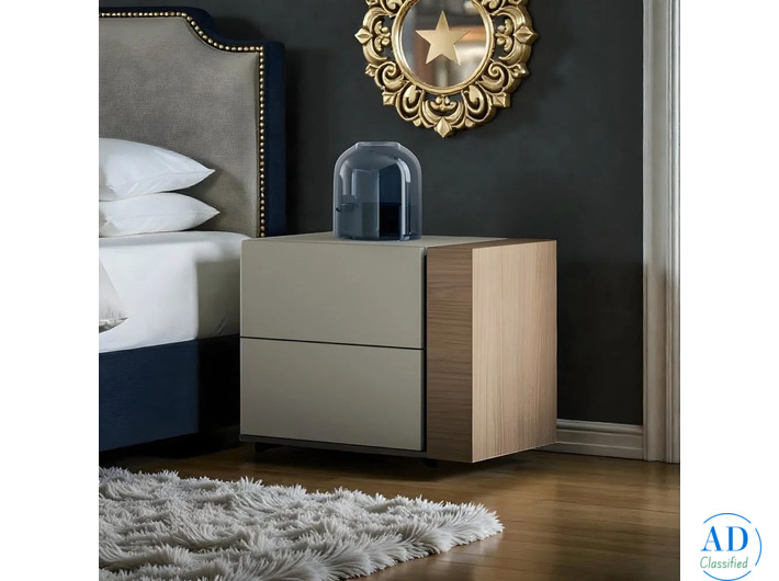 Accent Stripe Nightstand