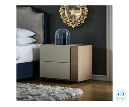 Accent Stripe Nightstand