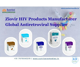 Ziovir HIV Products Manufacturer Global Antiretroviral Supplier
