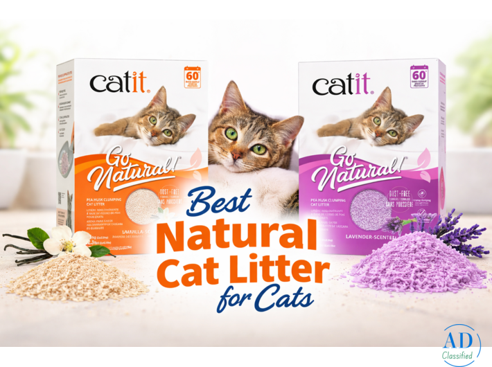 Clumping Cat Litter with Pea Husk Material