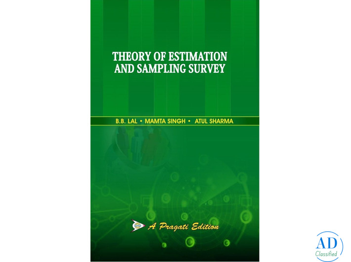 Best Statistics Book on Sampling Techniques & Estimation Concepts