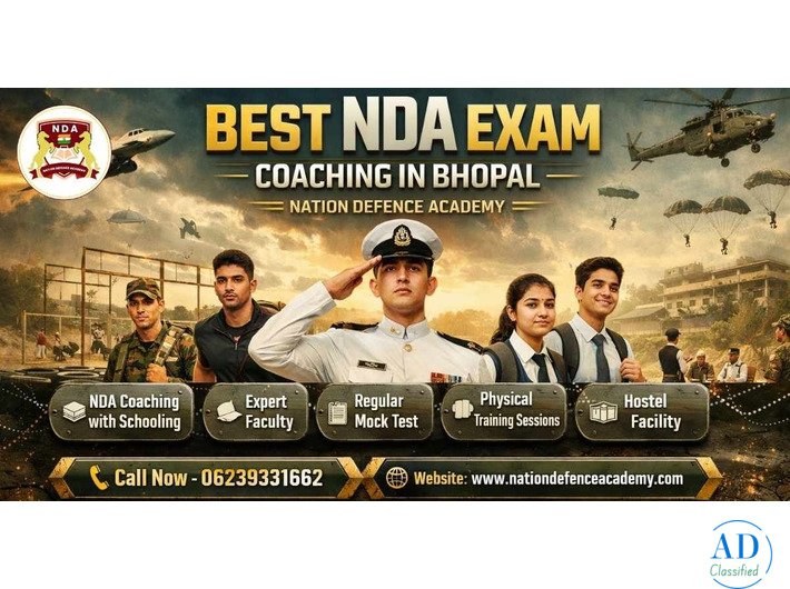 NDA Foundation Program in Bhopal