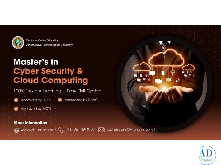 🎓 Online MCA in Cyber Security & Cloud Computing – VTU