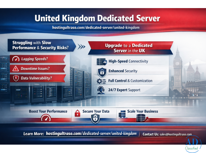 UK Dedicated Server – Features and Benefits for High-Performance Infrastructure