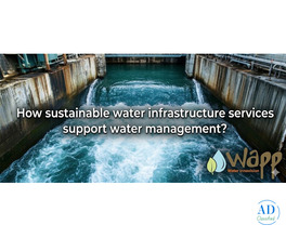 Get Quote for Smart Water Infrastructure Services Call now