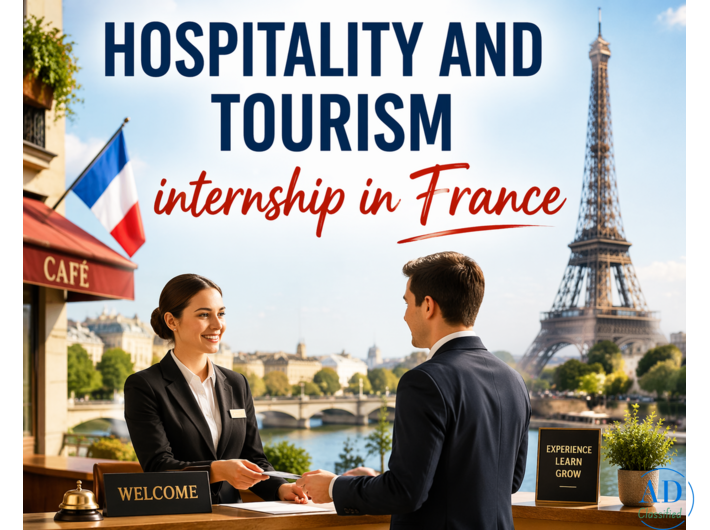 Hospitality and Culinary Internships in France