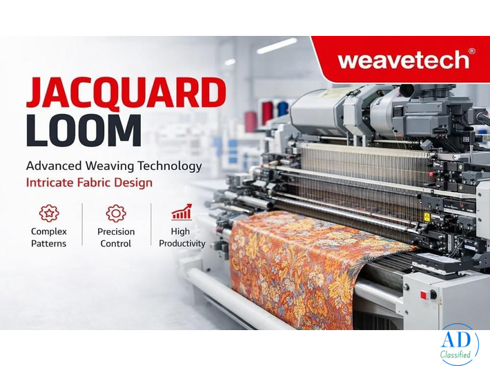 Advanced Jacquard Loom Machine for Textile Industry