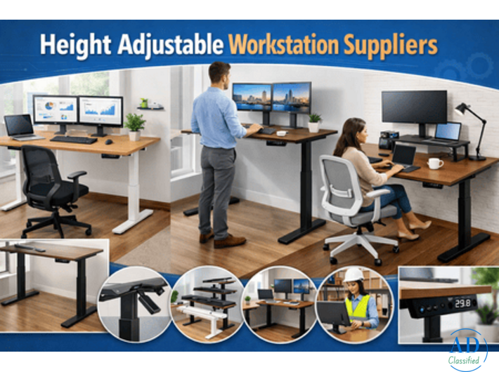 Height adjustable workstation Suppliers