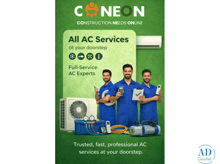 Reliable AC Service in Gurgaon | Instant AC Service Near Me via CONEON