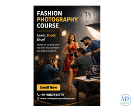 fashion photography courses in Bangalore