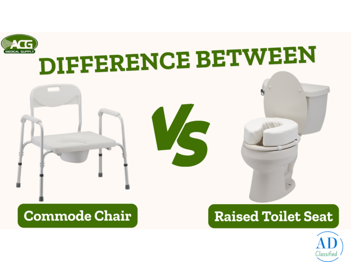 Commode vs Raised Seat: Key Differences Explained