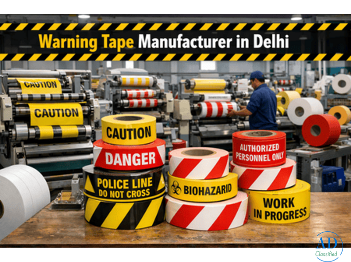 Warning Tape Manufacturer in Delhi