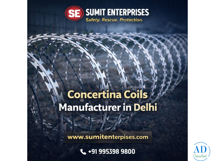 Concertina Coils Manufacturer in Delhi