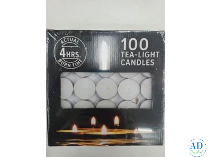 Tealight Candles 2 ,3,4,8,11 Hours- AARYAH DECOR