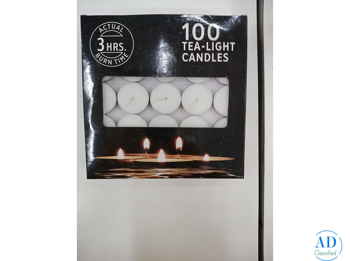 Tealight Candles 2 ,3,4,8,11 Hours- AARYAH DECOR